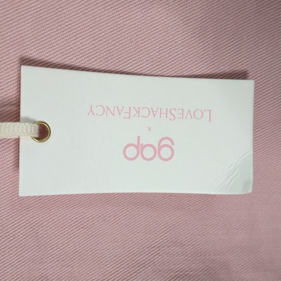 COPY - GAP* Loveshackfancy blush pink double ruffle mini two front pockets size… - Picture 4 of 9